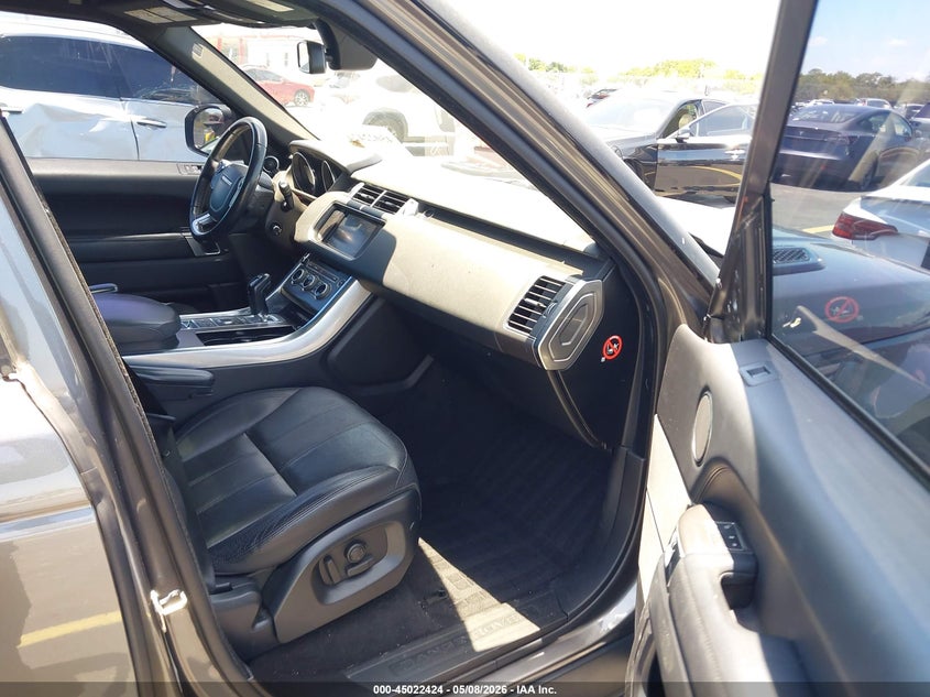 2016 Land rover Range rover sport VIN SALWG2KF9GA664555 IAAI salvage auction — RIGHT SIDE, Rebuildable (Florida), sold $6,100 on 2026-07-09 (photo 5)