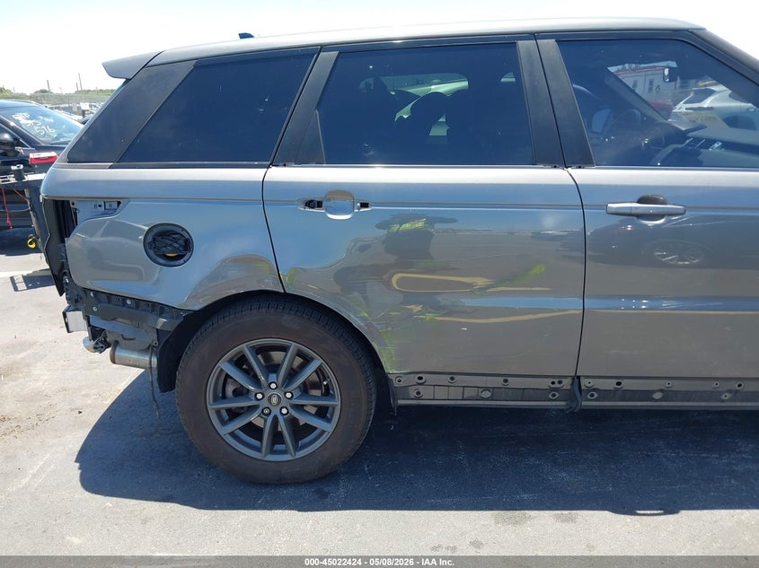 2016 Land rover Range rover sport VIN SALWG2KF9GA664555 IAAI salvage auction — RIGHT SIDE, Rebuildable (Florida), sold $6,100 on 2026-07-09 (photo 6)