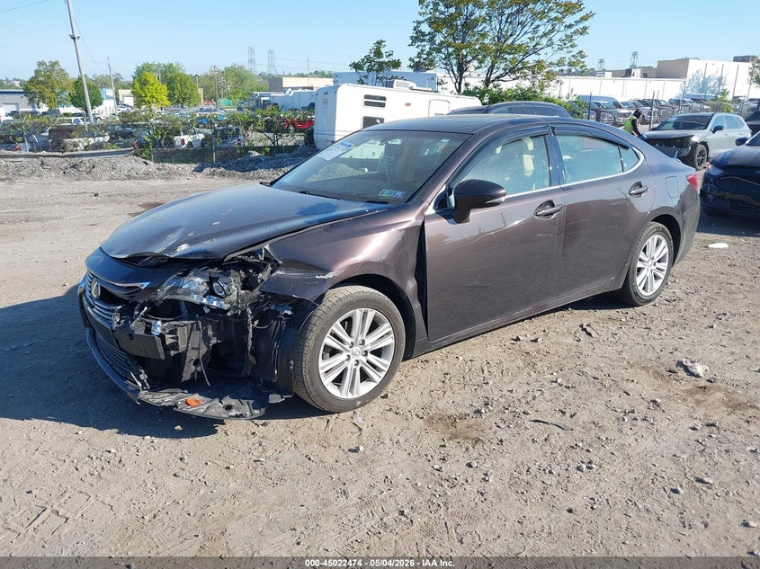 2015 Lexus ES VIN JTHBK1GG3F2193056 IAAI salvage auction — FRONT END, Salvage (Pennsylvania), sold $6,350 on 2026-07-31 (photo 2)