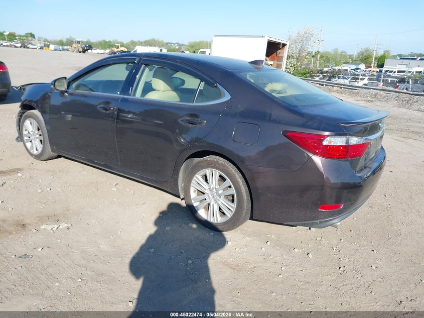 2015 Lexus ES VIN JTHBK1GG3F2193056 IAAI salvage auction — FRONT END, Salvage (Pennsylvania), sold $6,350 on 2026-07-31 (photo 3)