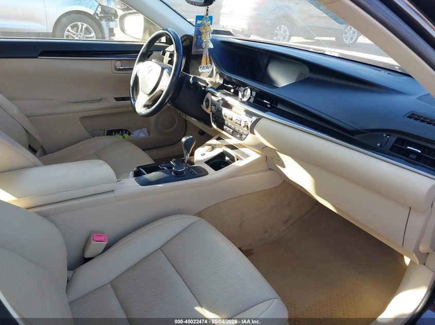 2015 Lexus ES VIN JTHBK1GG3F2193056 IAAI salvage auction — FRONT END, Salvage (Pennsylvania), sold $6,350 on 2026-07-31 (photo 5)