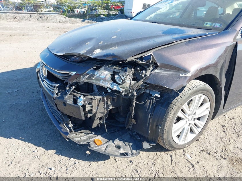 2015 Lexus ES VIN JTHBK1GG3F2193056 IAAI salvage auction — FRONT END, Salvage (Pennsylvania), sold $6,350 on 2026-07-31 (photo 6)