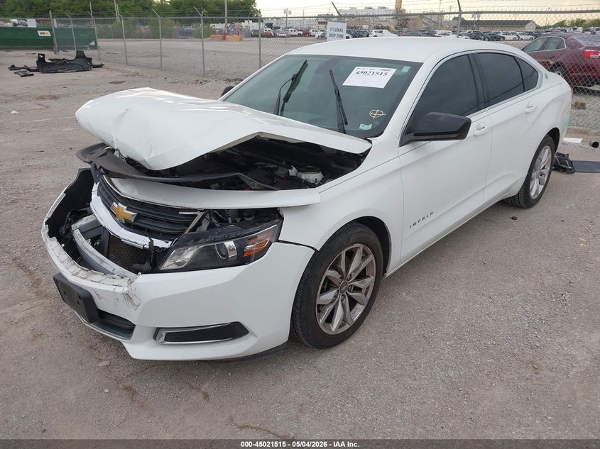 2015 Chevrolet Impala VIN 2G11Z5SL6F9288970 IAAI salvage auction — FRONT END, Salvage (Illinois), sold $600 on 2026-07-10 (photo 2)