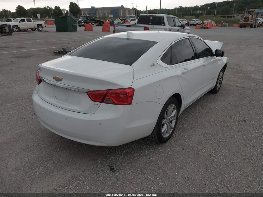2015 Chevrolet Impala VIN 2G11Z5SL6F9288970 IAAI salvage auction — FRONT END, Salvage (Illinois), sold $600 on 2026-07-10 (photo 4)