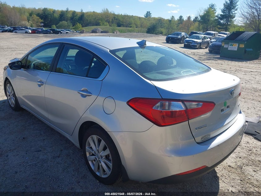 2014 Kia Forte VIN KNAFX4A88E5109461 IAAI salvage auction — FRONT END, Salvage (Massachusetts), sold $525 on 2026-07-07 (photo 3)
