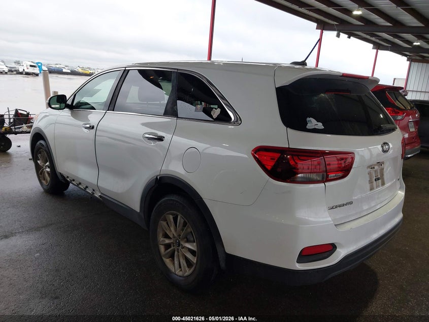 2019 Kia Sorento VIN 5XYPG4A36KG518041 IAAI salvage auction — RIGHT SIDE, Original (Texas), sold $3,100 on 2026-07-09 (photo 3)