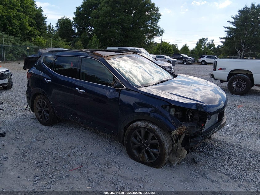 2017 Hyundai Santa fe VIN 5XYZW4LA8HG465018 IAAI salvage auction — ALL OVER, Salvage (Alabama), sold $475 on 2026-07-13 (photo 1)