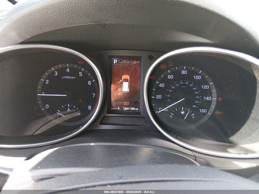 2017 Hyundai Santa fe VIN 5XYZW4LA8HG465018 IAAI salvage auction — ALL OVER, Salvage (Alabama), sold $475 on 2026-07-13 (photo 7)