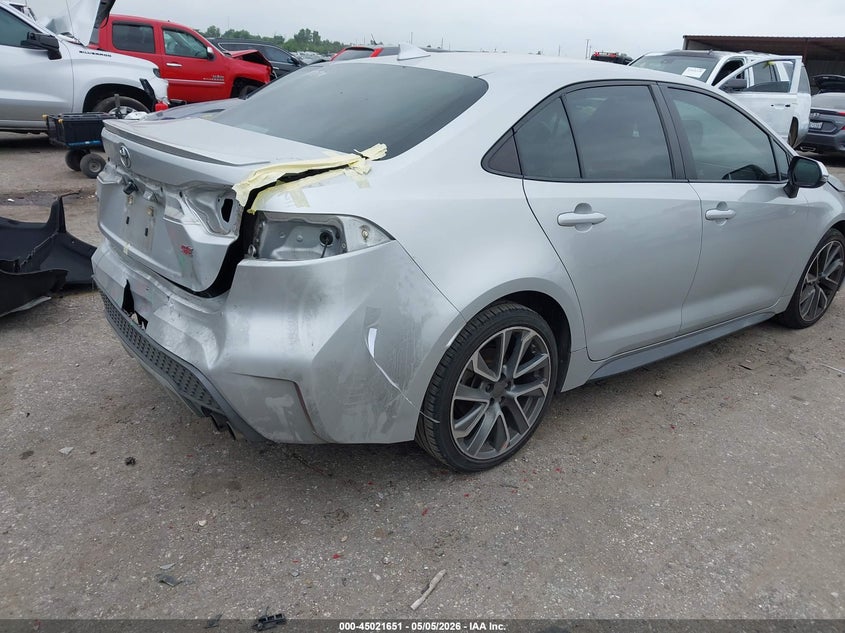 2020 Toyota Corolla VIN 5YFS4RCE0LP023507 IAAI salvage auction — REAR END, Original (Texas), sold $5,800 on 2026-07-08 (photo 4)