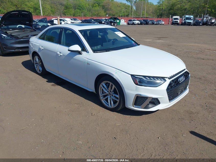2020 Audi A4 VIN WAUENAF47LN006857 IAAI salvage auction — FRONT END, Salvage (Idaho), sold $13,250 on 2026-07-08 (photo 1)