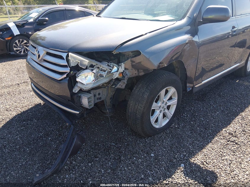 2012 Toyota Highlander VIN 5TDZA3EH0CS029567 IAAI salvage auction — LEFT FRONT, Salvage (South Carolina), sold $4,550 on 2026-07-15 (photo 6)