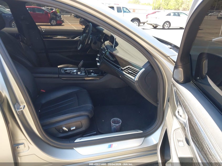 2019 BMW 7er VIN WBA7E2C52KB217251 IAAI salvage auction — FRONT END, Salvage (North Carolina), sold $10,900 on 2026-07-11 (photo 5)
