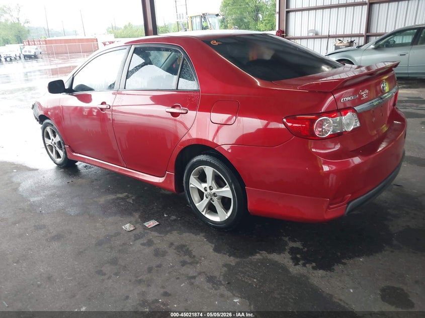 2012 Toyota Corolla VIN 5YFBU4EE6CP018957 IAAI salvage auction — FRONT END, Clear (Mississippi), sold $900 on 2026-07-21 (photo 3)