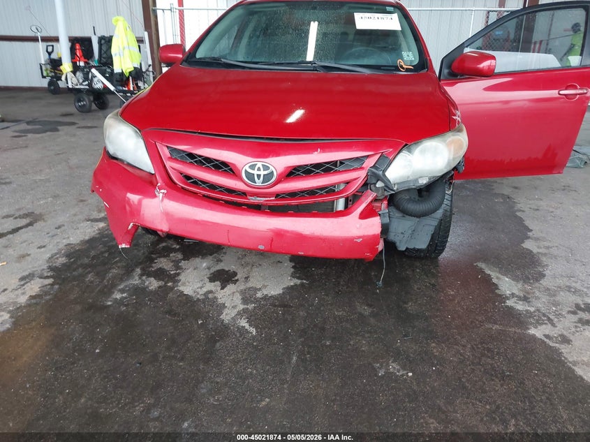 2012 Toyota Corolla VIN 5YFBU4EE6CP018957 IAAI salvage auction — FRONT END, Clear (Mississippi), sold $900 on 2026-07-21 (photo 6)