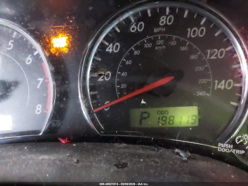 2012 Toyota Corolla VIN 5YFBU4EE6CP018957 IAAI salvage auction — FRONT END, Clear (Mississippi), sold $900 on 2026-07-21 (photo 7)
