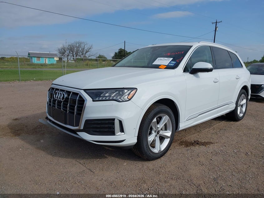 2023 Audi Q7 VIN WA1LCBF78PD028534 IAAI salvage auction — RIGHT FRONT, Salvage Title, sold $15,400 on 2026-08-02 (photo 2)