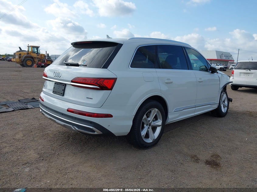 2023 Audi Q7 VIN WA1LCBF78PD028534 IAAI salvage auction — RIGHT FRONT, Salvage Title, sold $15,400 on 2026-08-02 (photo 4)