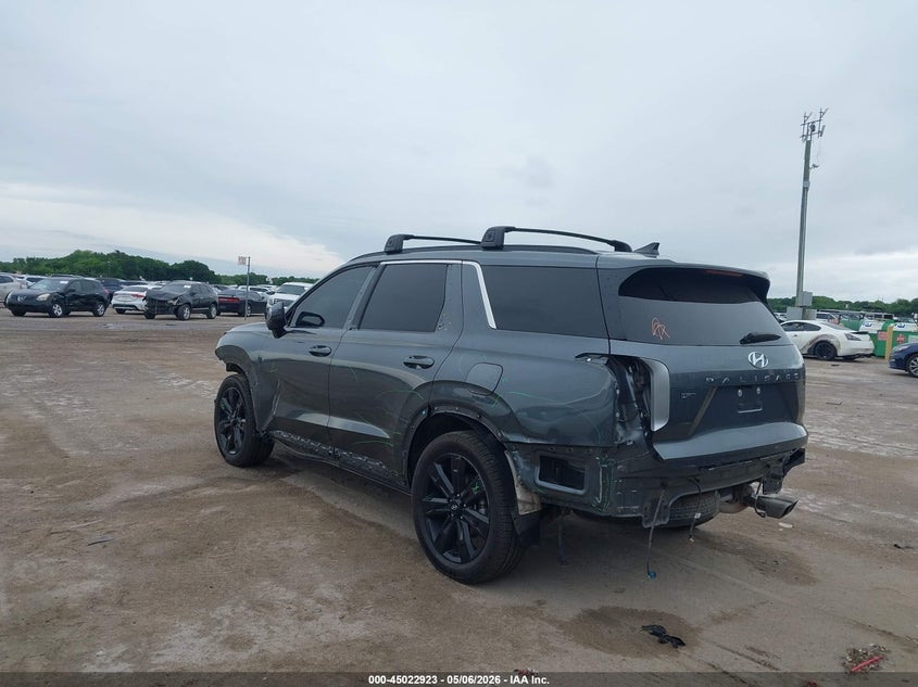 2024 Hyundai Palisade VIN KM8R34GEXRU755231 IAAI salvage auction — FRONT END, Salvage (Texas), sold $7,250 on 2026-07-21 (photo 3)
