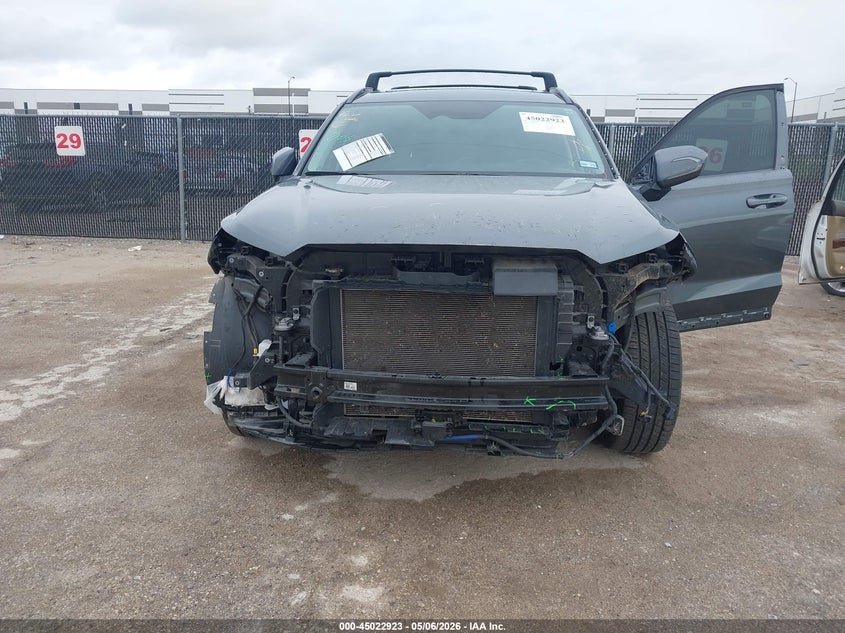 2024 Hyundai Palisade VIN KM8R34GEXRU755231 IAAI salvage auction — FRONT END, Salvage (Texas), sold $7,250 on 2026-07-21 (photo 5)