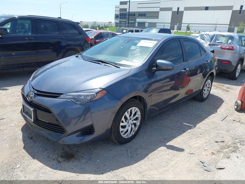 2017 Toyota Corolla VIN 5YFBURHE1HP728798 IAAI salvage auction — HAIL, Original (Texas), sold $5,450 on 2026-07-14 (photo 2)