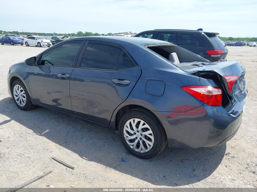 2017 Toyota Corolla VIN 5YFBURHE1HP728798 IAAI salvage auction — HAIL, Original (Texas), sold $5,450 on 2026-07-14 (photo 3)
