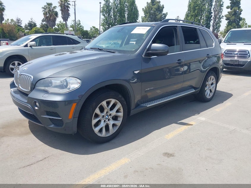 2013 BMW X5 VIN 5UXZV4C51D0E11051 IAAI salvage auction — NORMAL WEAR, Clear - Dealer Only (California), sold $675 on 2026-07-13 (photo 2)