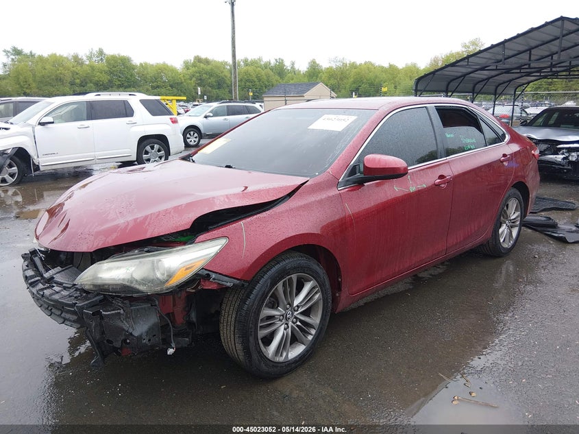 2017 Toyota Camry VIN 4T1BF1FK6HU679214 IAAI salvage auction — FRONT END, Salvage (Connecticut), sold $450 on 2026-07-24 (photo 2)