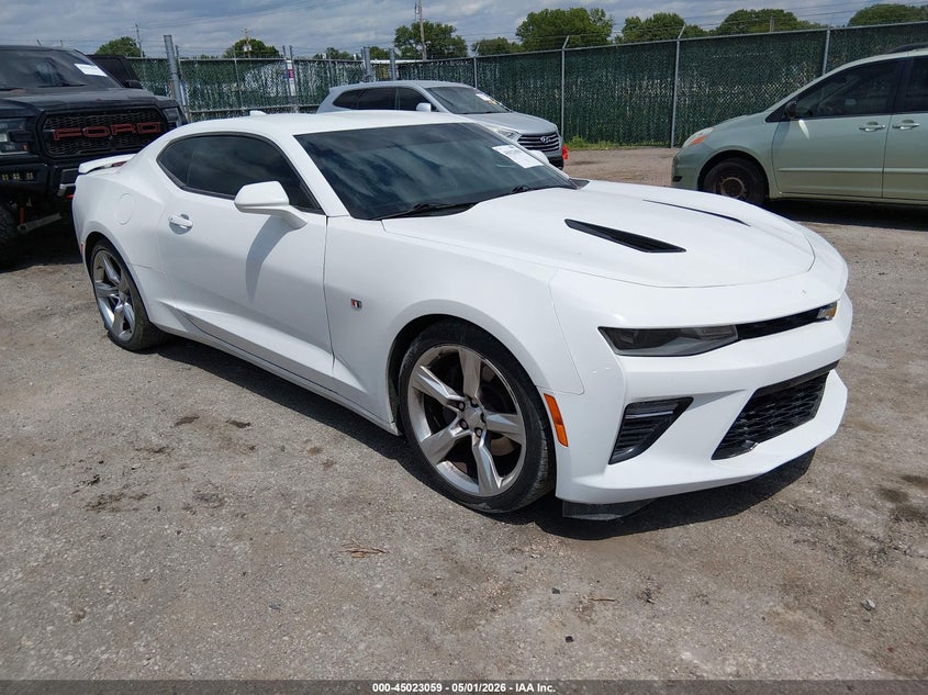 2017 Chevrolet Camaro VIN 1G1FH1R74H0179978 IAAI salvage auction — REAR END, Salvage (Kansas), sold $9,800 on 2026-07-09 (photo 1)