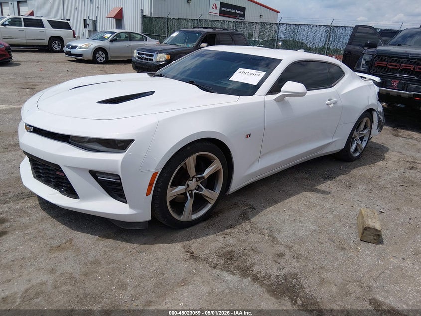 2017 Chevrolet Camaro VIN 1G1FH1R74H0179978 IAAI salvage auction — REAR END, Salvage (Kansas), sold $9,800 on 2026-07-09 (photo 2)