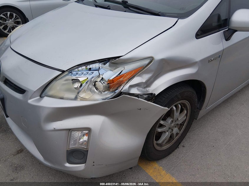 2010 Toyota Prius VIN JTDKN3DU3A0069100 IAAI salvage auction — LEFT FRONT, Salvage (Texas), sold $1,750 on 2026-07-09 (photo 6)