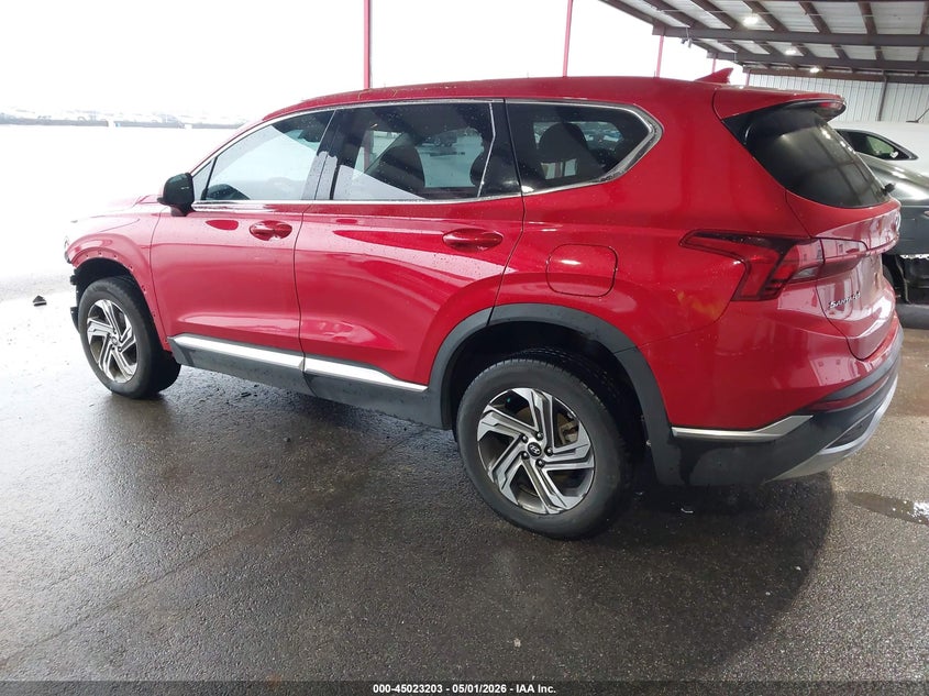2022 Hyundai Santa fe VIN 5NMS2DAJ7NH466615 IAAI salvage auction — FRONT END, Original (Texas), sold $6,050 on 2026-07-09 (photo 3)