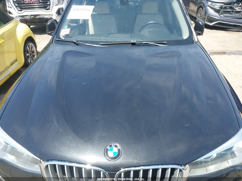 2017 BMW X3 VIN 5UXWX7C53H0U42383 IAAI salvage auction — HAIL, Salvage (Kansas), sold $3,500 on 2026-07-08 (photo 6)