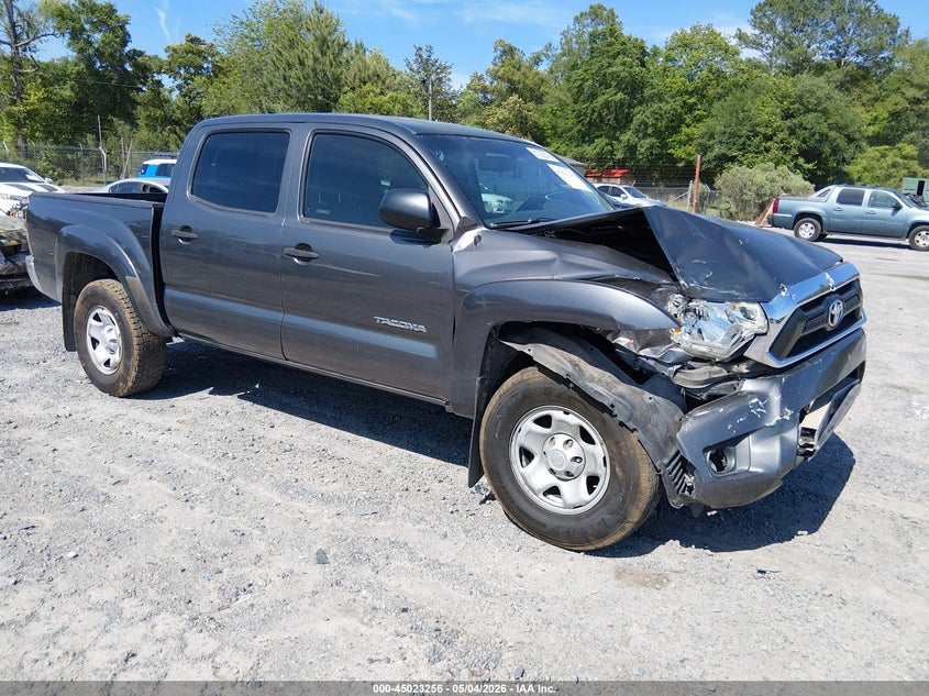 2013 Toyota Tacoma VIN 5TFJU4GN8DX048697 IAAI salvage auction — RIGHT FRONT, Salvage (South Carolina), sold $5,650 on 2026-07-07 (photo 1)