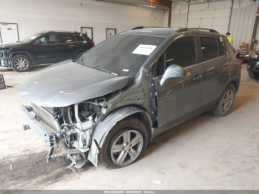2019 Chevrolet Trax VIN KL7CJLSB3KB942865 IAAI salvage auction — FRONT END, Clear (Michigan), sold $1,150 on 2026-07-28 (photo 2)