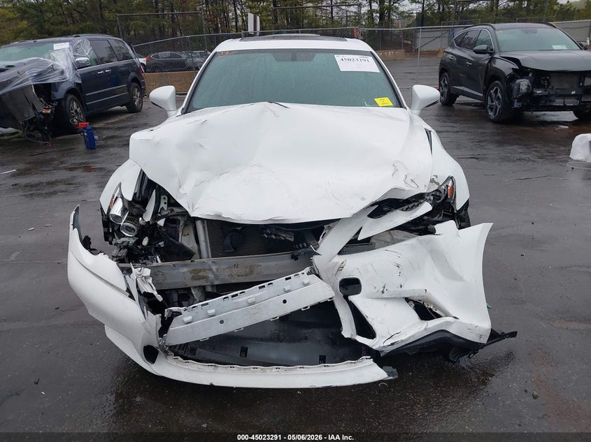 2015 Lexus Is VIN JTHCF1D21F5023388 IAAI salvage auction — FRONT END, Mv-907A (New York), sold $25 on 2026-07-28 (photo 6)