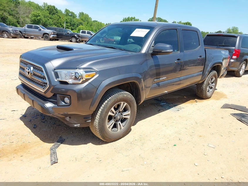 2017 Toyota Tacoma VIN 5TFCZ5AN1HX105935 IAAI salvage auction — REAR END, Salvage (North Carolina), sold $12,100 on 2026-07-08 (photo 2)