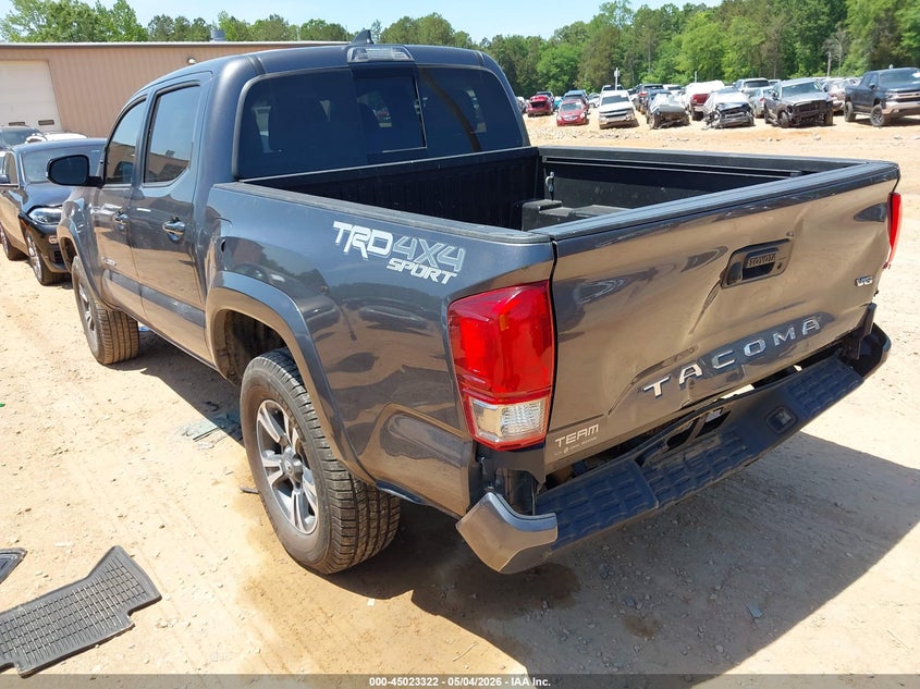 2017 Toyota Tacoma VIN 5TFCZ5AN1HX105935 IAAI salvage auction — REAR END, Salvage (North Carolina), sold $12,100 on 2026-07-08 (photo 6)
