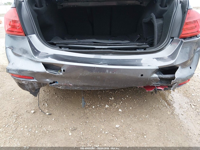 2015 BMW 3er VIN WBA3B9G56FNR93607 IAAI salvage auction — REAR END, Salvage (Kansas), sold $2,000 on 2026-07-17 (photo 6)