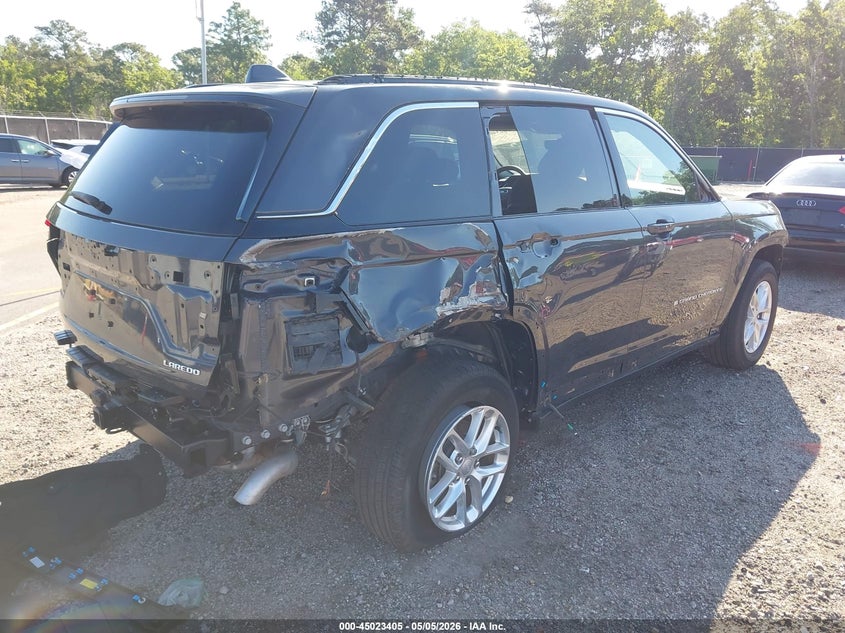 2025 Jeep Grand cherokee VIN 1C4RJGAG9SC314899 IAAI salvage auction — FRONT & REAR, Clear (South Carolina), sold $14,750 on 2026-07-29 (photo 4)
