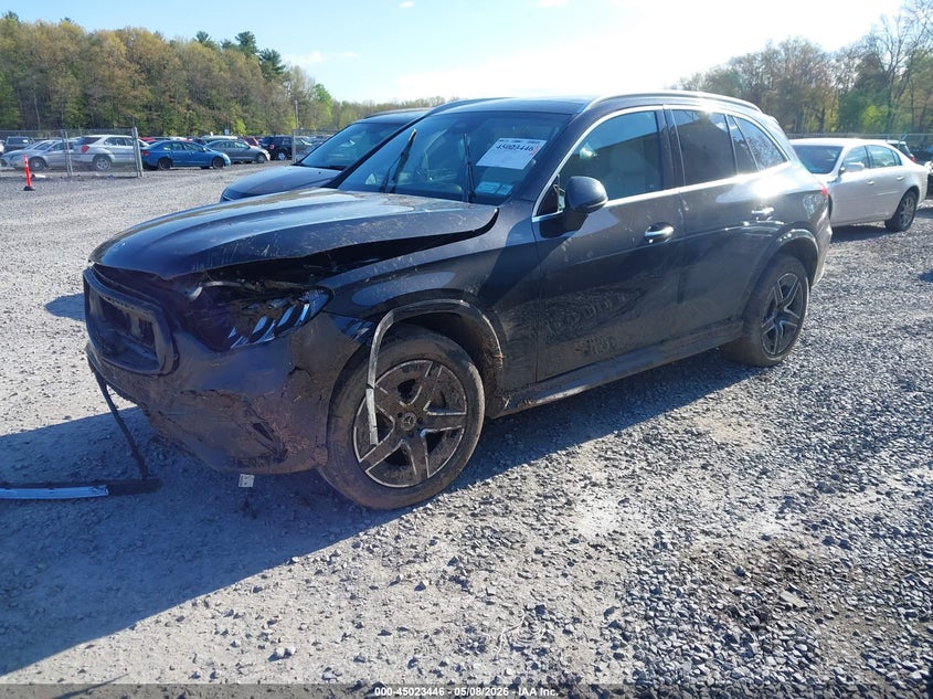 2024 Mercedes-benz Glc VIN W1NKM4HB7RF234553 IAAI salvage auction — FRONT END, Mv-907A (New York), sold $16,400 on 2026-07-28 (photo 2)