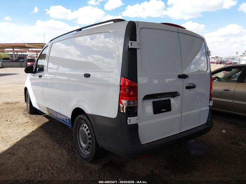 2019 Mercedes-benz Metris VIN WD3PG2EA8K3504539 IAAI salvage auction — NORMAL WEAR, Clear (Arizona), sold $2,350 on 2026-07-07 (photo 3)