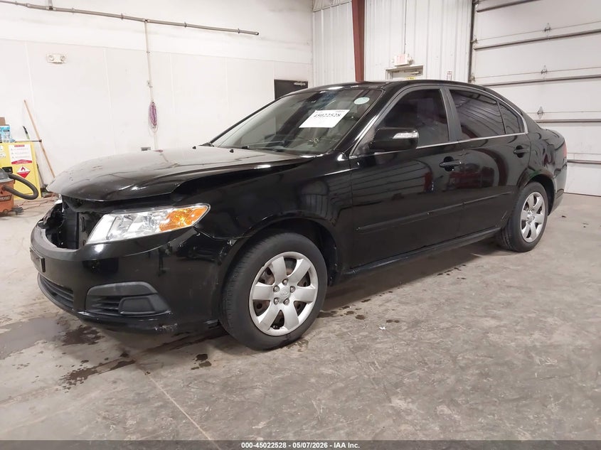 2010 Kia Optima VIN KNAGG4A8XA5447197 IAAI salvage auction — FRONT END, Salvage (Illinois), sold $25 on 2026-07-28 (photo 2)