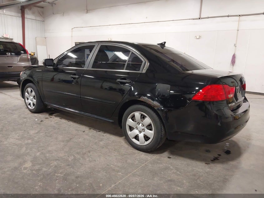 2010 Kia Optima VIN KNAGG4A8XA5447197 IAAI salvage auction — FRONT END, Salvage (Illinois), sold $25 on 2026-07-28 (photo 3)