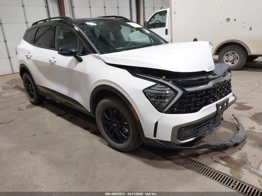 2024 Kia Sportage VIN 5XYK7CDF8RG188486 IAAI salvage auction — LEFT FRONT, Salvage (North Dakota), sold $7,075 on 2026-07-16 (photo 1)