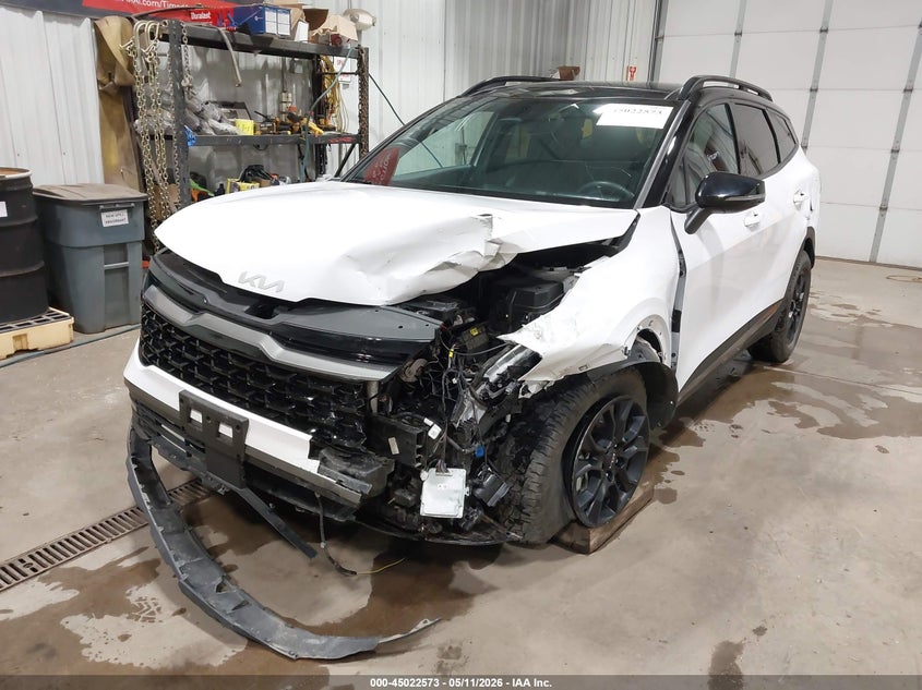 2024 Kia Sportage VIN 5XYK7CDF8RG188486 IAAI salvage auction — LEFT FRONT, Salvage (North Dakota), sold $7,075 on 2026-07-16 (photo 2)
