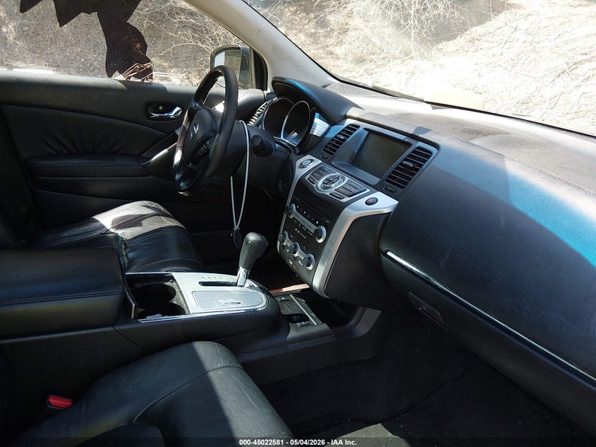 2009 Nissan Murano VIN JN8AZ18W79W151490 IAAI salvage auction — FRAME DAMAGE, Salvage (Idaho), sold $250 on 2026-07-07 (photo 5)