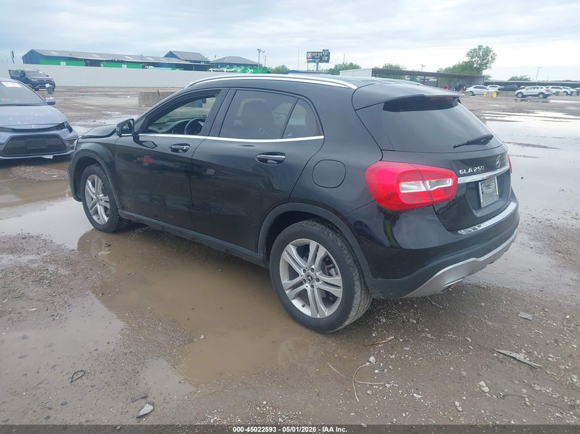 2019 Mercedes-benz Gla-klasse VIN WDCTG4EB2KU012344 IAAI salvage auction — FRONT END, Salvage (Texas), sold $5,950 on 2026-07-08 (photo 3)