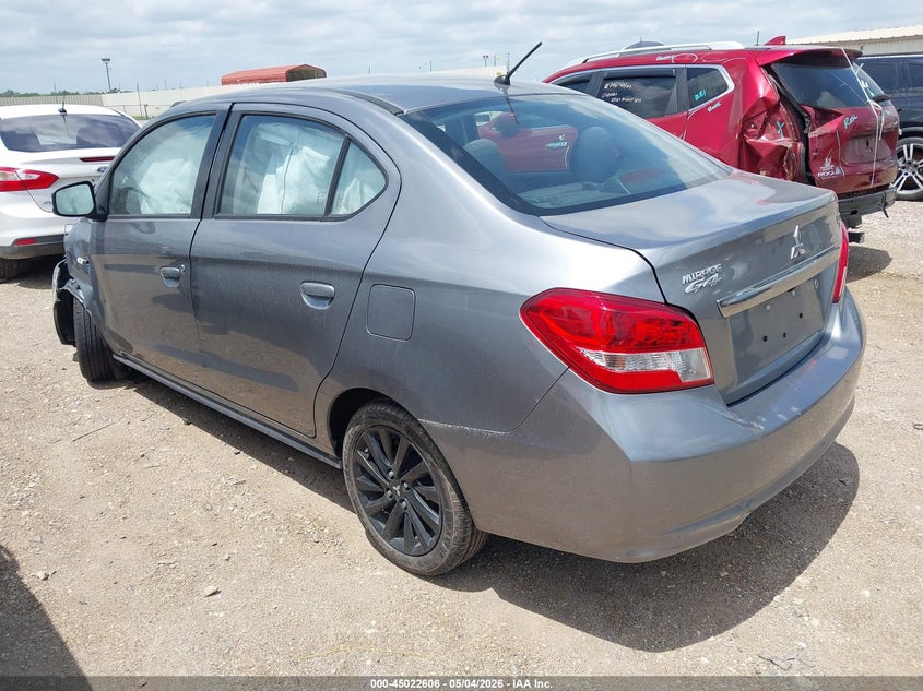 2020 Mitsubishi Mirage VIN ML32F4FJ5LHF11987 IAAI salvage auction — FRONT END, Salvage (Texas), sold $1,250 on 2026-07-12 (photo 3)