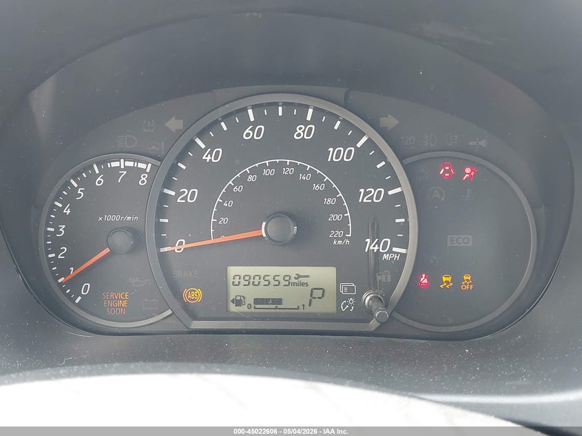2020 Mitsubishi Mirage VIN ML32F4FJ5LHF11987 IAAI salvage auction — FRONT END, Salvage (Texas), sold $1,250 on 2026-07-12 (photo 7)