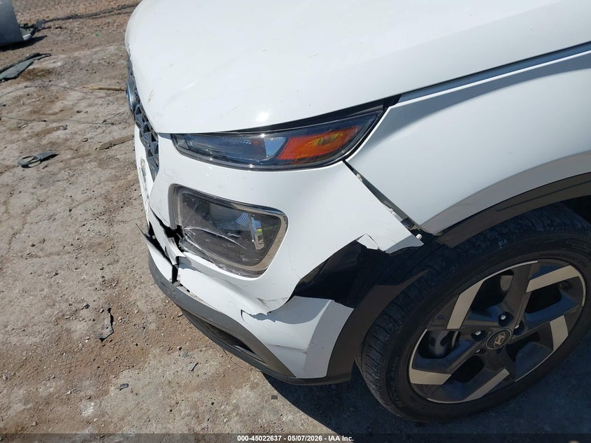 2023 Hyundai Venue VIN KMHRC8A39PU252608 IAAI salvage auction — FRONT END, Salvage Title, sold $3,000 on 2026-07-09 (photo 6)